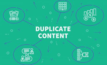 Duplicate content illustration